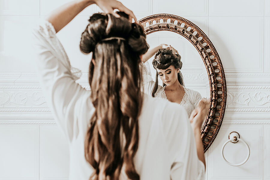 Haare färben im Hotel